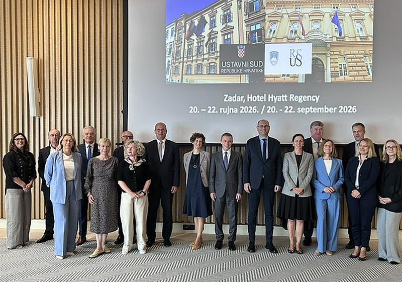 Official working meeting with the Judges of the Constitutional Court of Slovenia